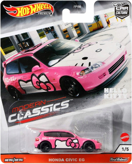 HONDA CIVIC EG HELLO KITTY modernej klasiky 1/5 PRE