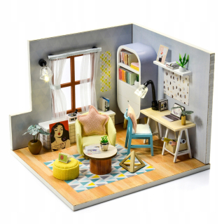 Hongda skladacie drevené 3D Model Puzzle DIY