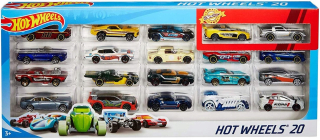 Hot Wheels 20 balení po 20 vozidiel AUT