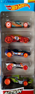 Hot Wheels 5 ks Resoraki Car Darčeková sada