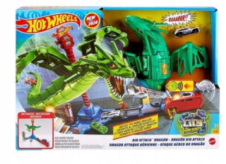 Hot Wheels Dragon Attack Kit + Auto GJL13