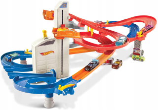 Hot Wheels Automation Výťah Pohon Loop Tor 5x auto