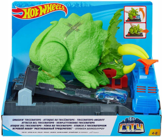 Hot Wheels CITY stretu s AUTO Triceratops TOR +