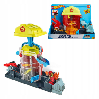 Hot Wheels City Fire set stanice GJL06