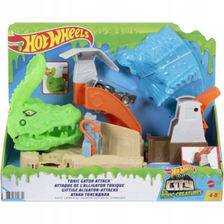 Hot Wheels City Vs. Toxic Alligator útok GTT69