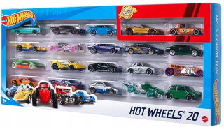 Hot Wheels Dvadsať balenie Kit 20 Mattel