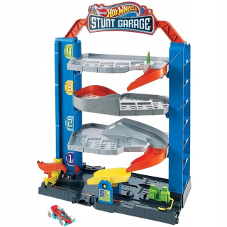 Hot Wheels STUNT garážovým státím GARAGE GNL70