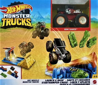 Hot Wheels Monster Truck Cascader Kit Mattel