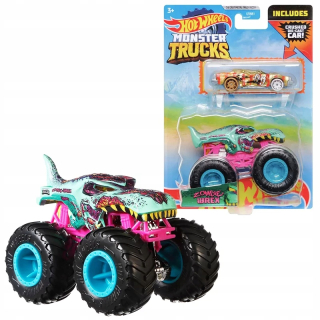 Hot Wheels Monster Truck Zombie Wrex a Auto 2Pak