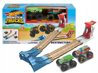 Hot Wheels Monster Truck Double Demolek Set