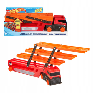 HOT WHEELS Mega Transporter LAWETA pre 50 áut GHR48