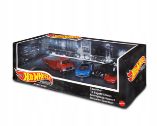 Hot Wheels Premium Diorama Set 4 autá HCR54