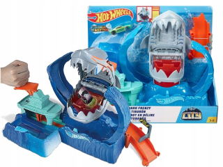 Hot Wheels Roborekin set s launcher + auto