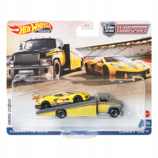 HOT WHEELS Team Transport Corvette C8R Carry On