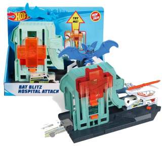 SET HOT WHEELS BAT ATTACK + 1 auto GJK90