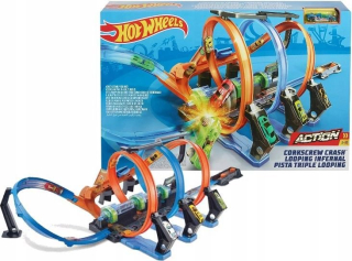Hot Wheels sada Tores slučiek Horror + Auto FTB65