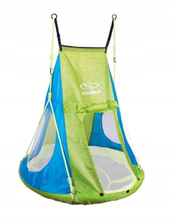 Hojdačka pre deti - HUDORA HOJDACÍ STAN 110-112 CM ZELENÝ