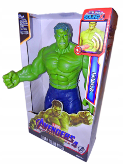 HULK veľké mega FIGÚRKA pohybujúce sa svetlá, zvuk Halk