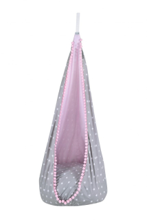 Hniezdo pre bábätko - Swing Cocoon Pink peľ priemer