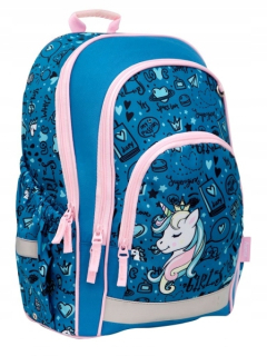 Školský batoh - Hama, batoh školy - Blue Unicorn (183854)