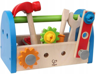 Hape E3001 Drevený box s náradím