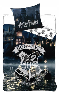 Detský set paplón, vankúš - Harry Potter Hogward 6720 posteľná bielizeň 140x200cm