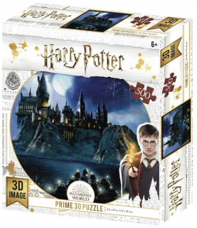 Harry Potter Puzzle - Rokfort v noci 500 elementov
