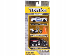 Hasbro Tonka auto set policajných za3633