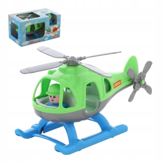 Helicopter Bumblebee s figúrkovým vederom QT