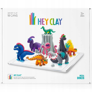 Hej clay plastový hmotnosť-mega dinos