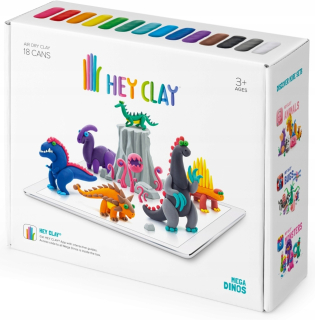 Hey Clay plastická hmota Mega Dinosaury
