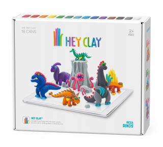 Hej Clay Mega Dinos Plastic hmotnosť Cake