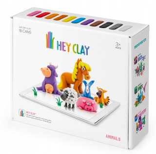 Hej Zvieratá Clay plastická hmota cesta