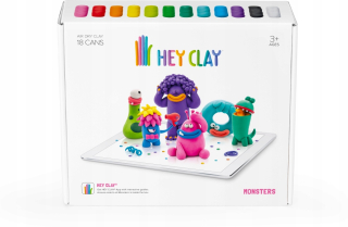 Hej Clay plastická hmota Monsters 4. TM hračky