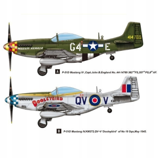 Hobby Boss MHB-85 802 P-51D Mustang IV
