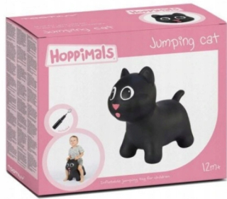 Hoppály. Mačiatko jumper, čierna