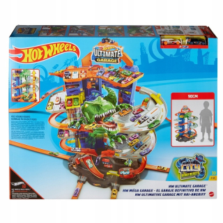 Hot Wheels City Mega Garáž T-Rexa GJL14
