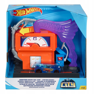 Hot Wheels City odchodu Fuel Station Frh30