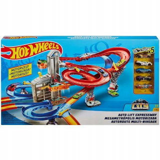 Hot Wheels City Sleeve City s výťahom FXN21