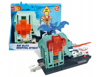 Hot Wheels City Hospital Bat Attack GJK90