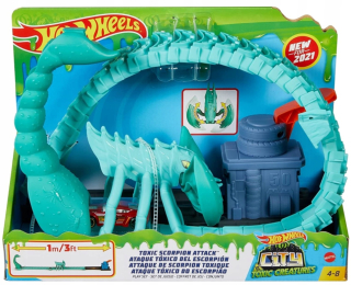 Hot Wheels City Toxic útok škorpión GTT67