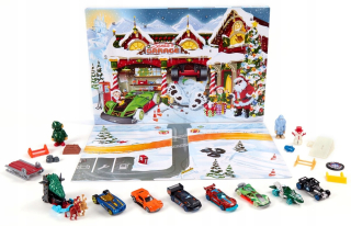 Hot Wheels ADVENTNÝ KALENDÁR 8 áut