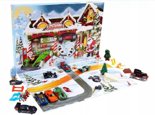 Hot Wheels Adventný kalendár GJK02 8 AUTEK