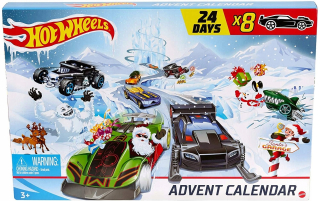 Hot Wheels Adventný kalendár 2021 Autá GJK02