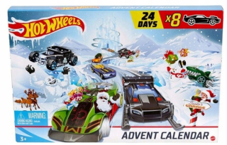 Príťažlivé kolesá Advent Calendar Auta GJK02