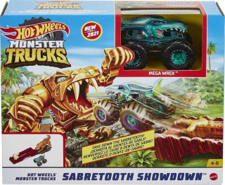 Hot Wheels Monster Truck Súboj s Gyl10 Tiger