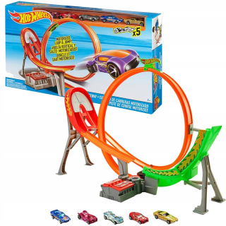 Hot Wheels Power -pętla drive 5 vozov FCF18