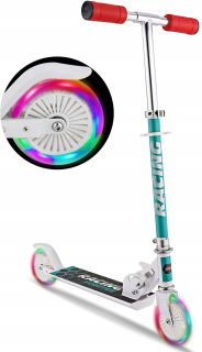 Kolobežka - Skladací skúter pre deti s LED kolieskami