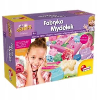 And`m génius. Lisciani mydlárna