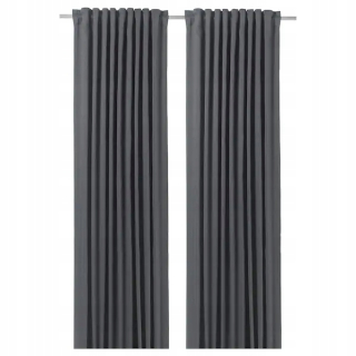 Detské závesy - Ikea Blahuva Bridge Currence Case 145x300 cm